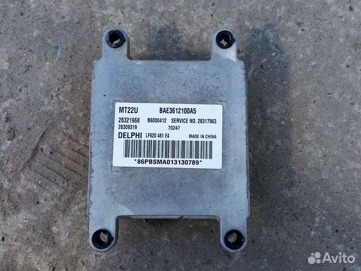 Блок управления двигателем lifan solano 620