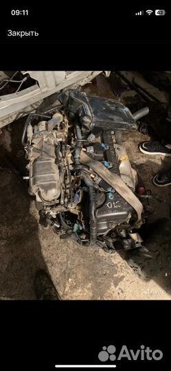 Nissan двигатель QG18de