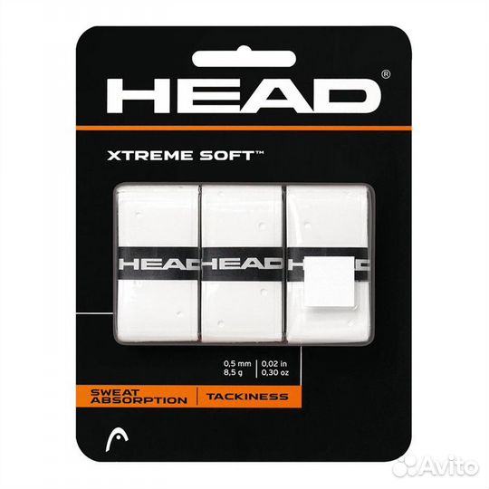 Овергрип Head Xtreme Soft (черный).285104-BK, 0.5