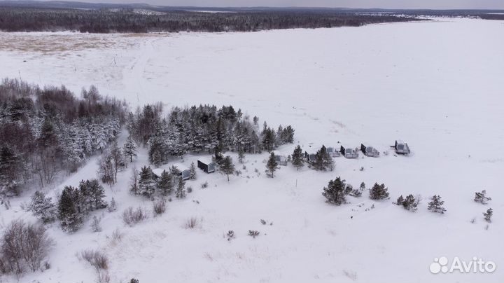 Семейный зимний отдых на Белом море