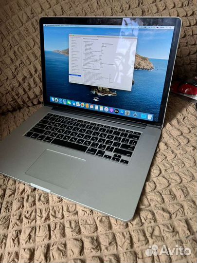 A1398, MacBook Pro 15 Retina 2012 года. A1398