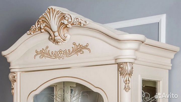 Гостиная в классическом стиле Мона Лиза крем