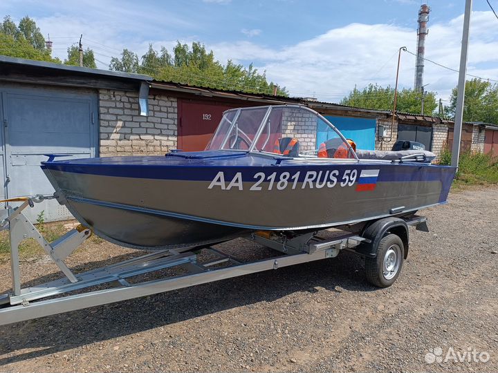 Прогресс 4 с мотором Suzuki DT40