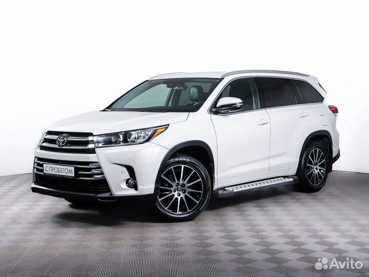Toyota Highlander 3.5 AT, 2018, 126 716 км