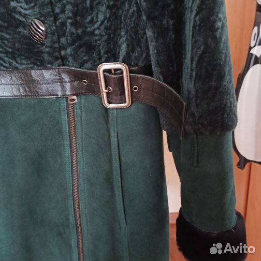 Дубленка натуральная женская 44 новая