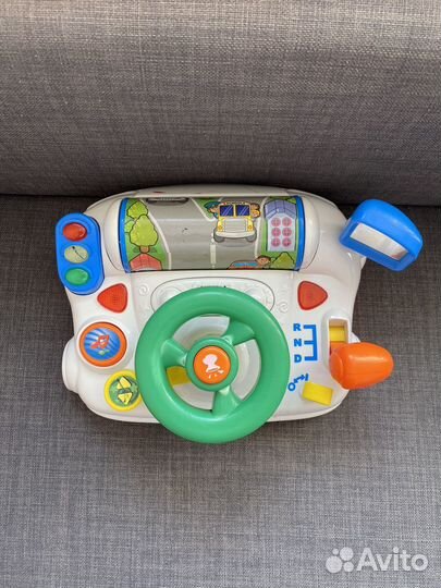Детский руль + детский телефон