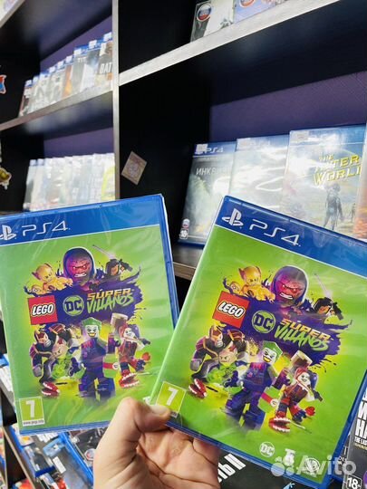 Lego DC super villains лего супер злодеи новыйPS4