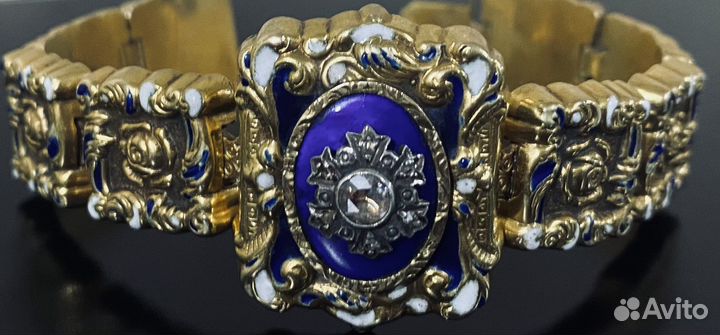 Золотой женский браслет