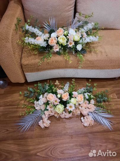 Искусственные цветы для декора свадьбы