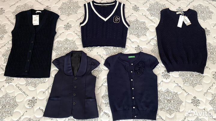 Жилетки школьные для девочки