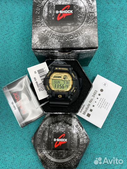 Мужские наручные часы Casio G-Shock GD-350GB-1E