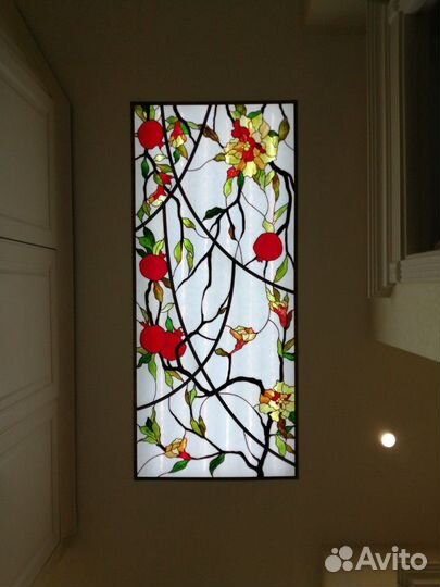 Витражный потолок 