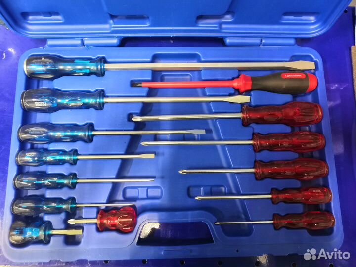 Набор отверток в кейсе, 14 предметов 35114MR