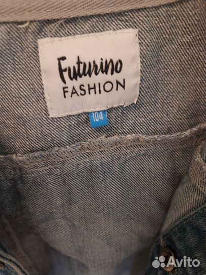 Джинсовая куртка для мальчика 104