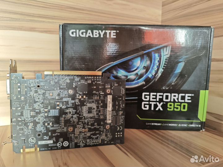 Видеокарта gtx 950 2gb