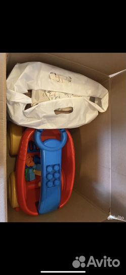 Коробка вещей и игрушек детская