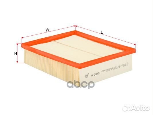 Фильтр воздушный A2840 Sakura