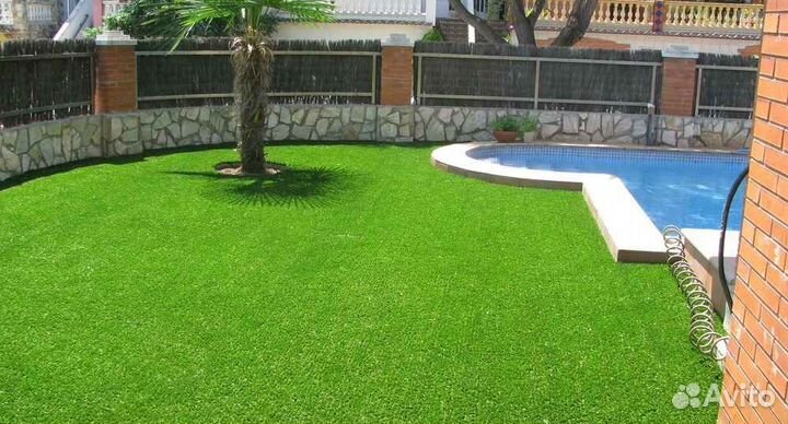 Укладка газона