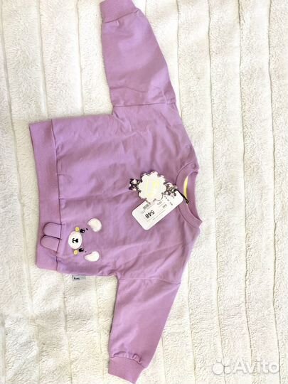 Свитшот на девочку 80 размер