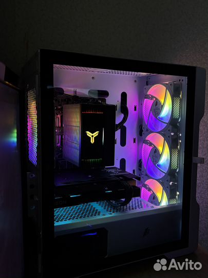 Игровой компьютер/ ryzen 5 5500/ rx6600/ 16gb