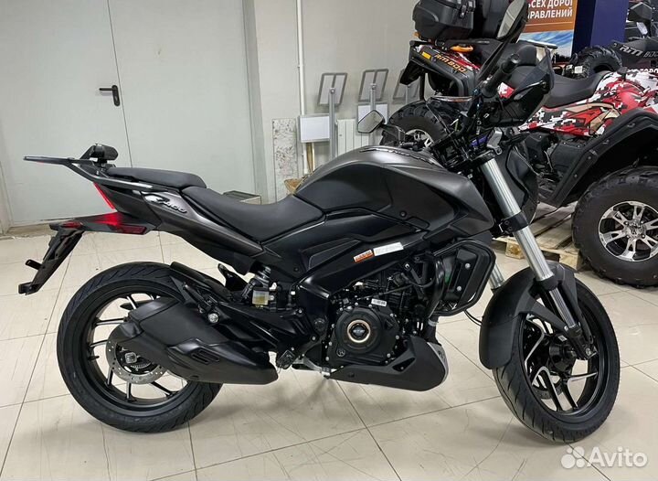 Мотоцикл Bajaj Dominar 400 UG чёрный обновленный