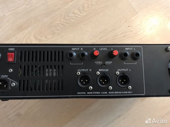 Концертный усилитель