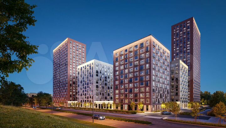 1-к. квартира, 38,7 м², 2/32 эт.