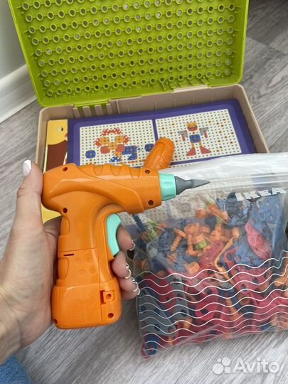 Мозаика конструктор с шуруповёртом