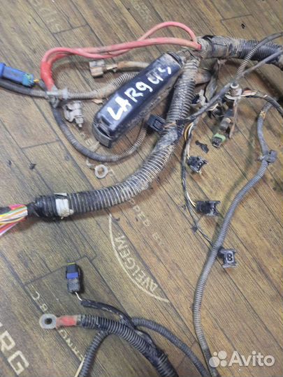 LADA largus проводка моторного отсека