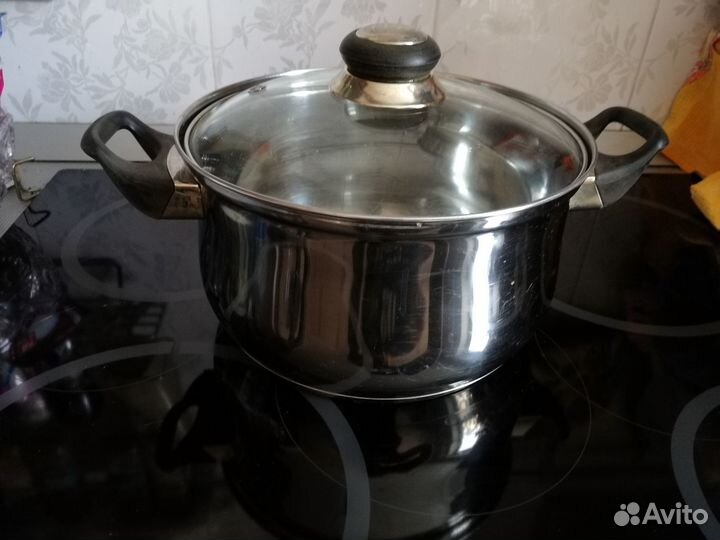 Кастрюля из нержавейки 3 литра