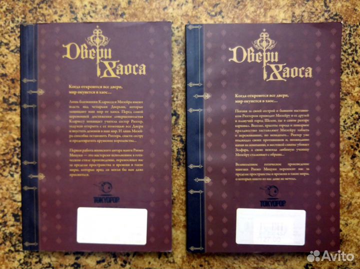 Манга «Двери Хаоса». 2 книги