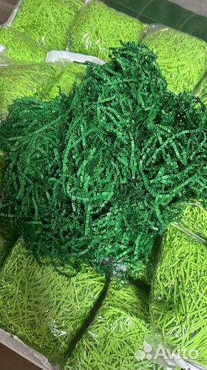 Бумажный наполнитель доя подарков упаковки