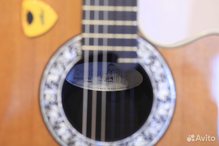 Электроакустическая гитара Ovation 1763 Classic