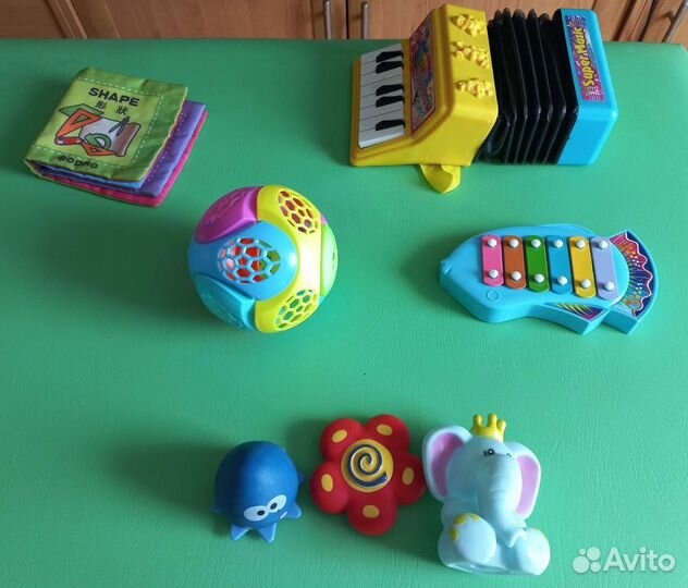 На доставке Игрушки для малышей пакетом