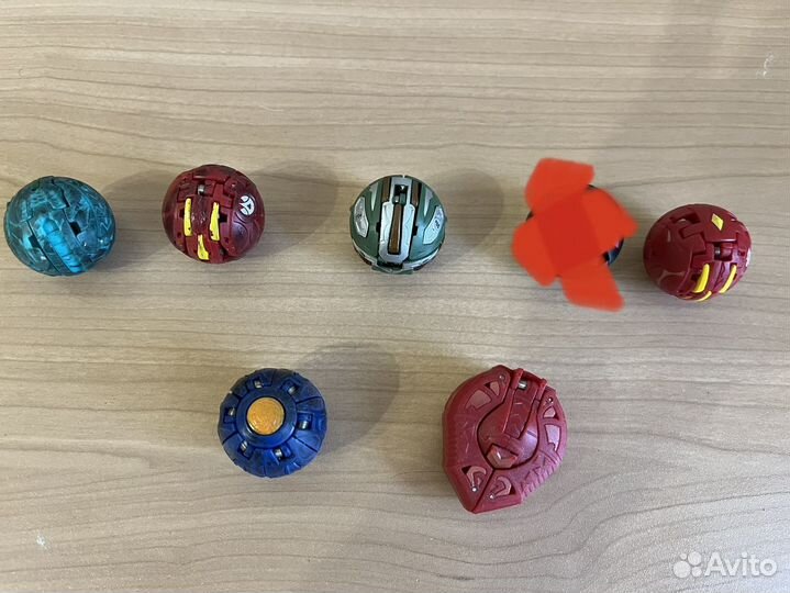 Бакуганы 6 штук