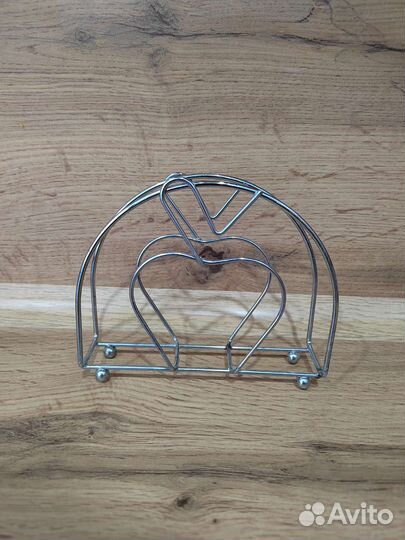 Салфетница металлическая