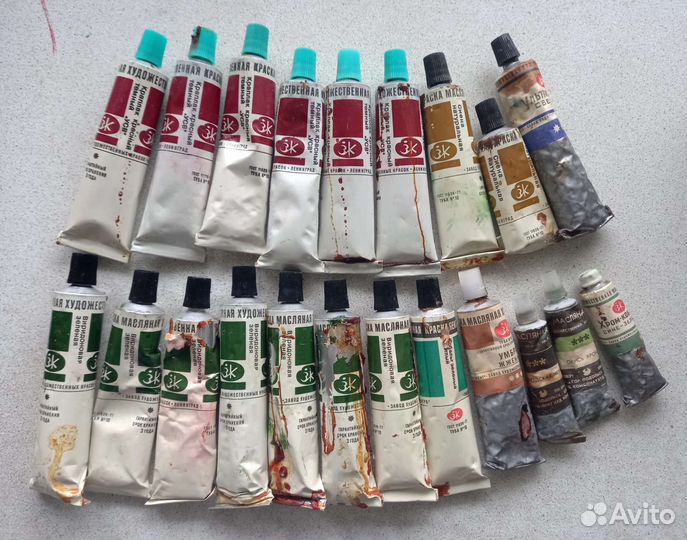 Масляные краски СССР