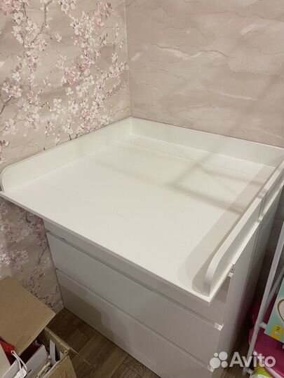 Пеленальная накладка на комод Икеа