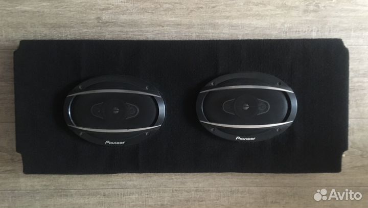 Колонки pioneer с полкой приора хетчбек
