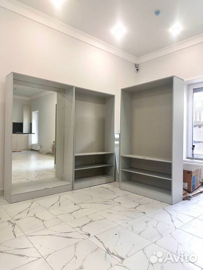 Торговые витрины стеклянные бу