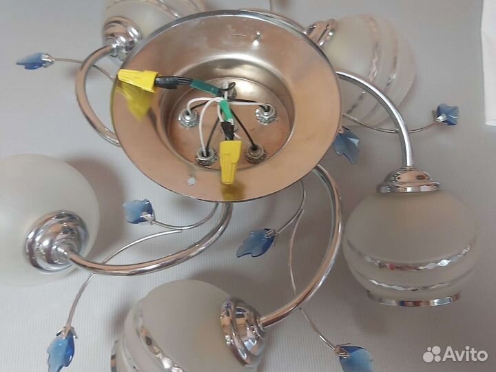 Люстра потолочная бу