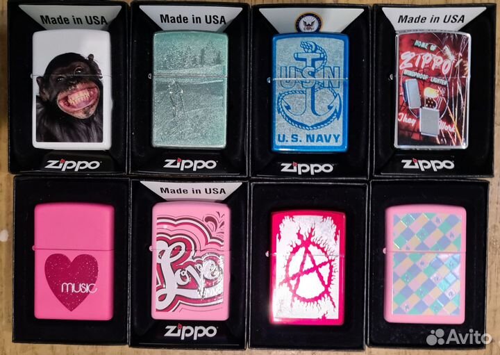 Зажигалки zippo