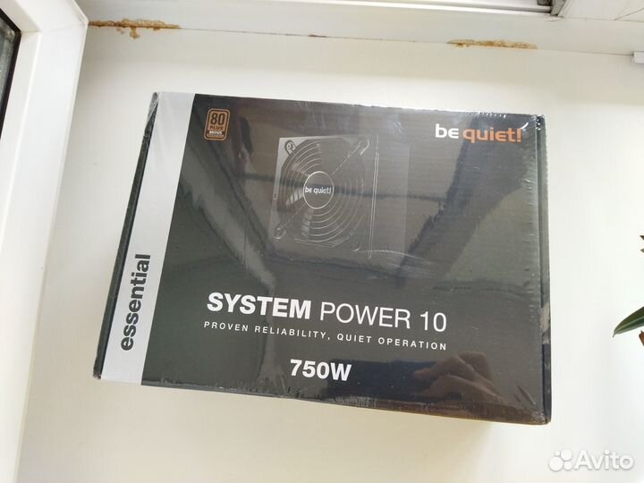 Блок питания be quiet system power 10 750W Bronze