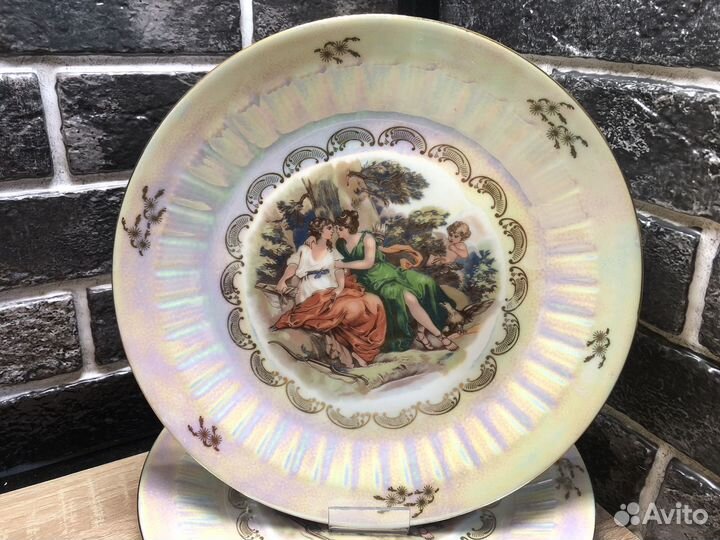 К.2925 Тарелки 24См. мадонна ГДР 2шт