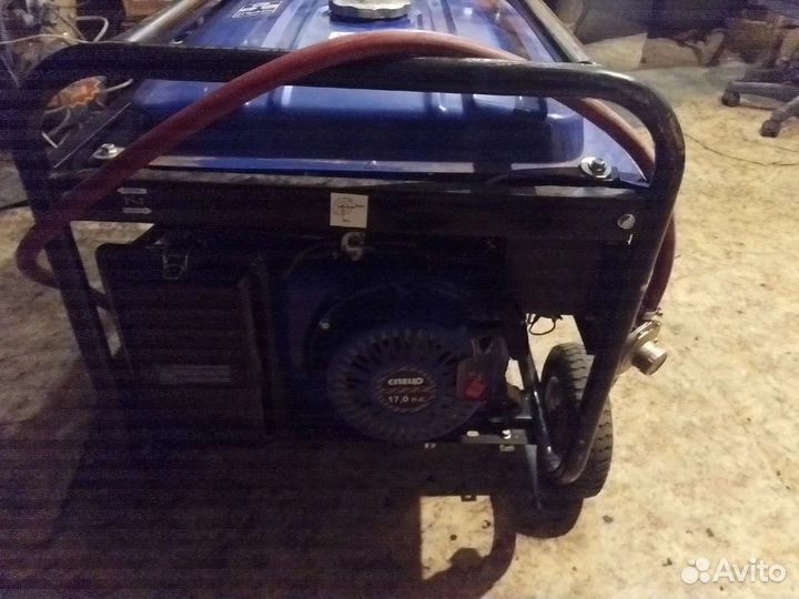 Электрогенератор гибридный газо-бензиновый