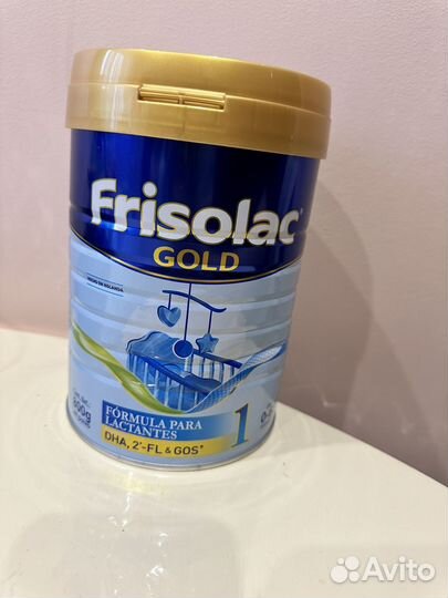Детская молочная смесь Frisolac gold