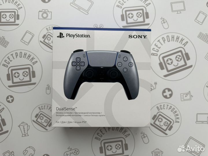 Геймпад Dualsense Silver для PlayStation 5