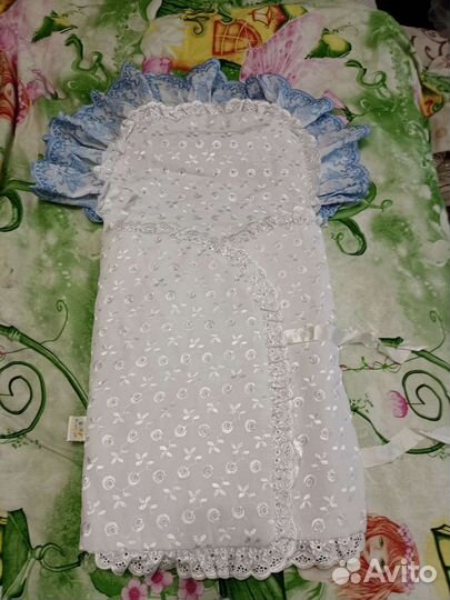 Конверт на выписку летний