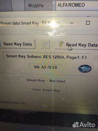 Смарт Ключ Subaru 2017- Америка Оригинал