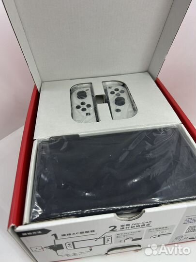 Новый Nintendo Switc oled 64gb white